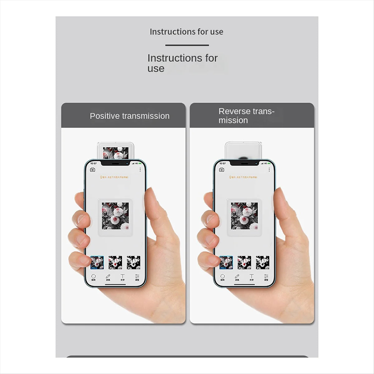 NFC E-Ink Photo Keychain 1.54" | Battery-Free Customizable Digital Frame Keyring | Couple & Pet Gift