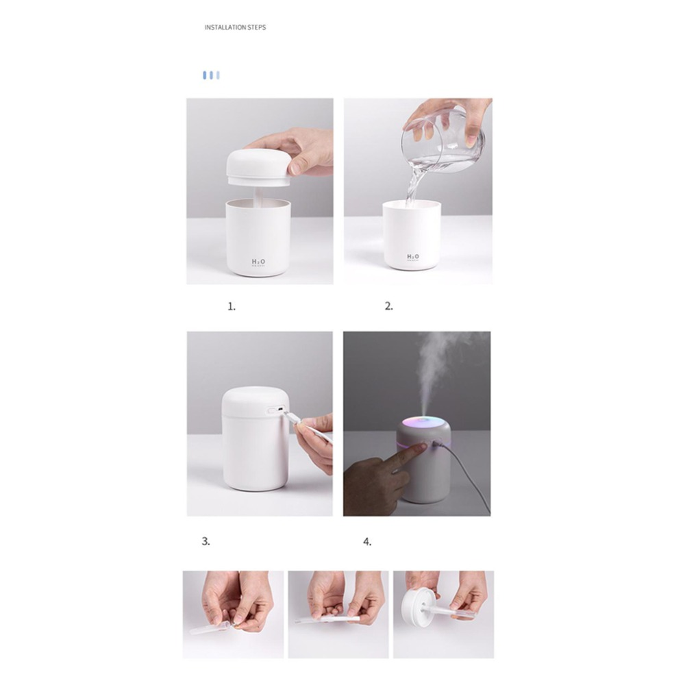 Portable Air Humidifier for Car & Home