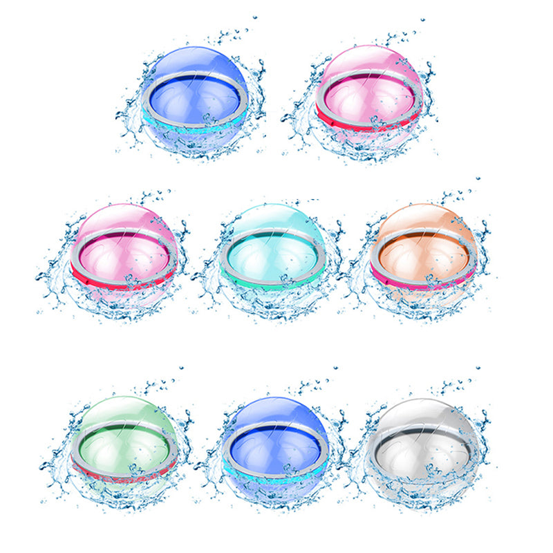 eusable Magnetic Water Splash Balls | Self-Sealing Silicone Water Bomb Toy for Pool & Beach Parties