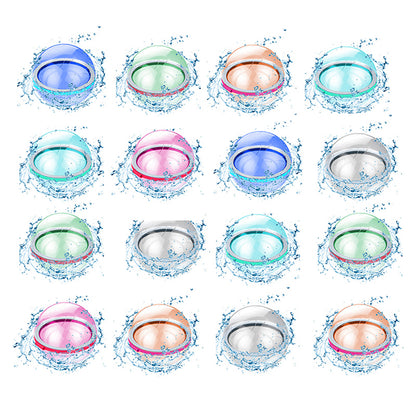 eusable Magnetic Water Splash Balls | Self-Sealing Silicone Water Bomb Toy for Pool & Beach Parties