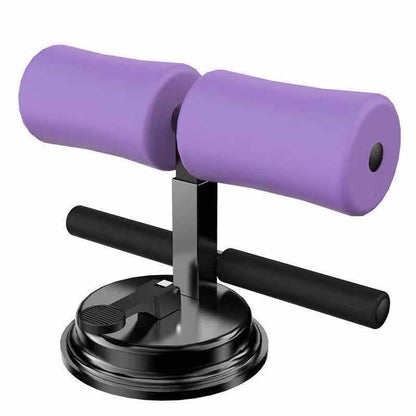 Suction Cup Sit-Up Bar Assistant – Adjustable Core Workout Foot Holder for Home Abdominal Exercises
