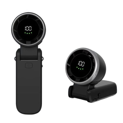 Portable Turbo Handheld Fan – 13,500 RPM Rechargeable Pocket Fan with 5 Speeds – Mini Cooling Device