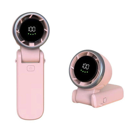 Portable Turbo Handheld Fan – 13,500 RPM Rechargeable Pocket Fan with 5 Speeds – Mini Cooling Device