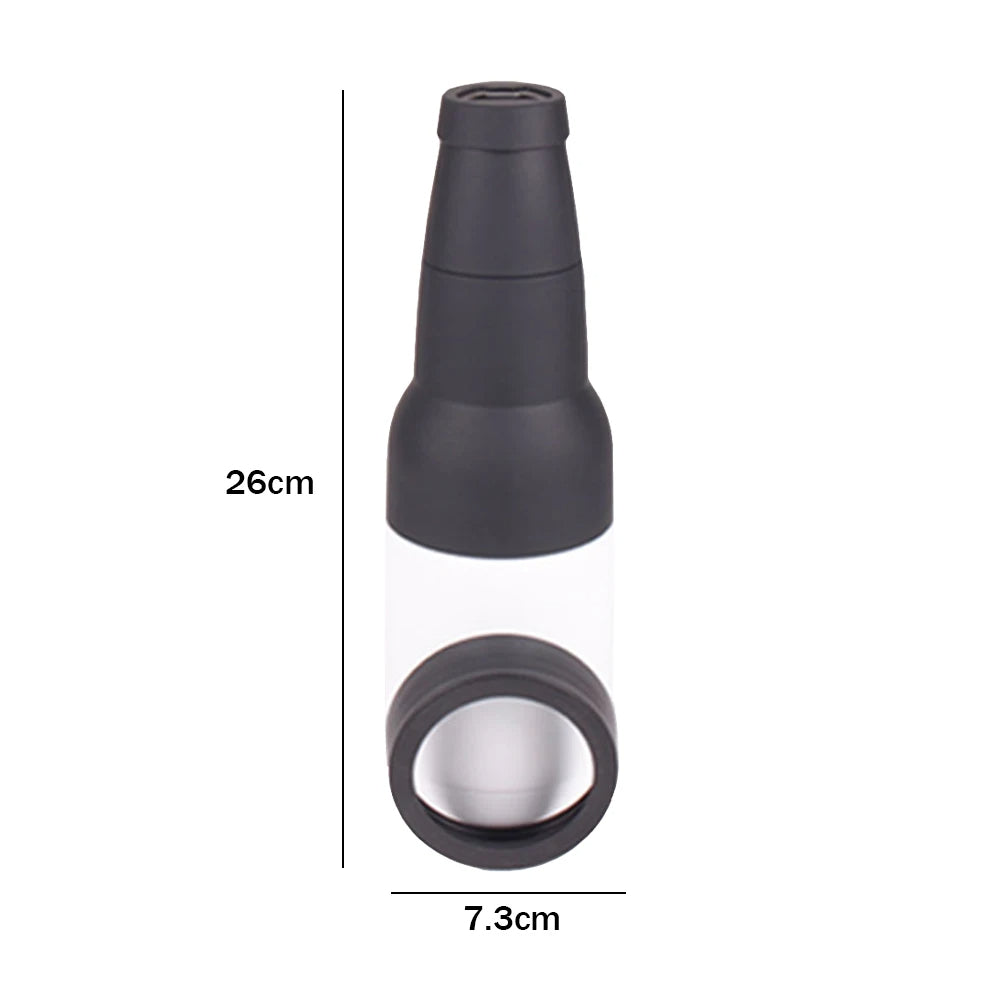 3-in-1 Stainless Steel Can Cooler 500 ml | Vacuum Insulated Beer & Bottle Holder | Keeps Drinks Cold 8 Hours