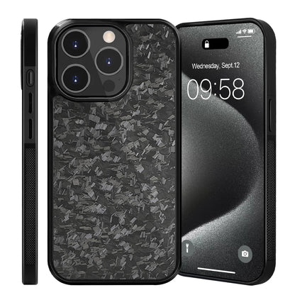 Luxury Forged Carbon Fiber iPhone Case – Real Carbon with MagSafe Compatibility