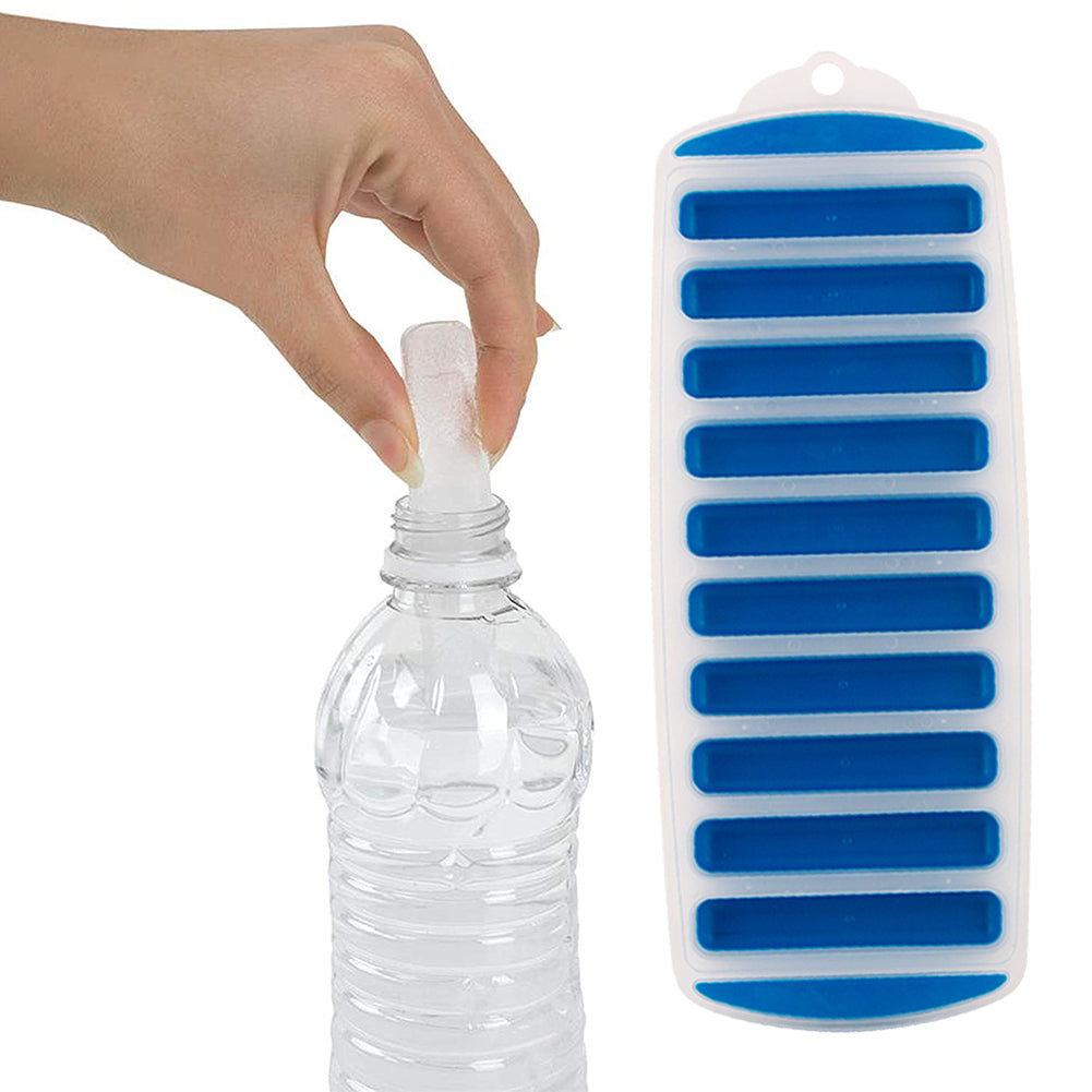 Silicone Ice Stick Tray for Water Bottles – Long Thin Ice That Fits Any Bottle