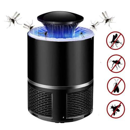 USB Mosquito Killer Lamp – Indoor UV Light Insect Trap with Powerful Suction Fan, Silent & Chemical-Free Bug Zapper