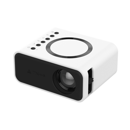 Mini LED Projector YT300 1080P Wireless | Power-Bank Powered Portable Home Cinema Projector for iPhone & Android