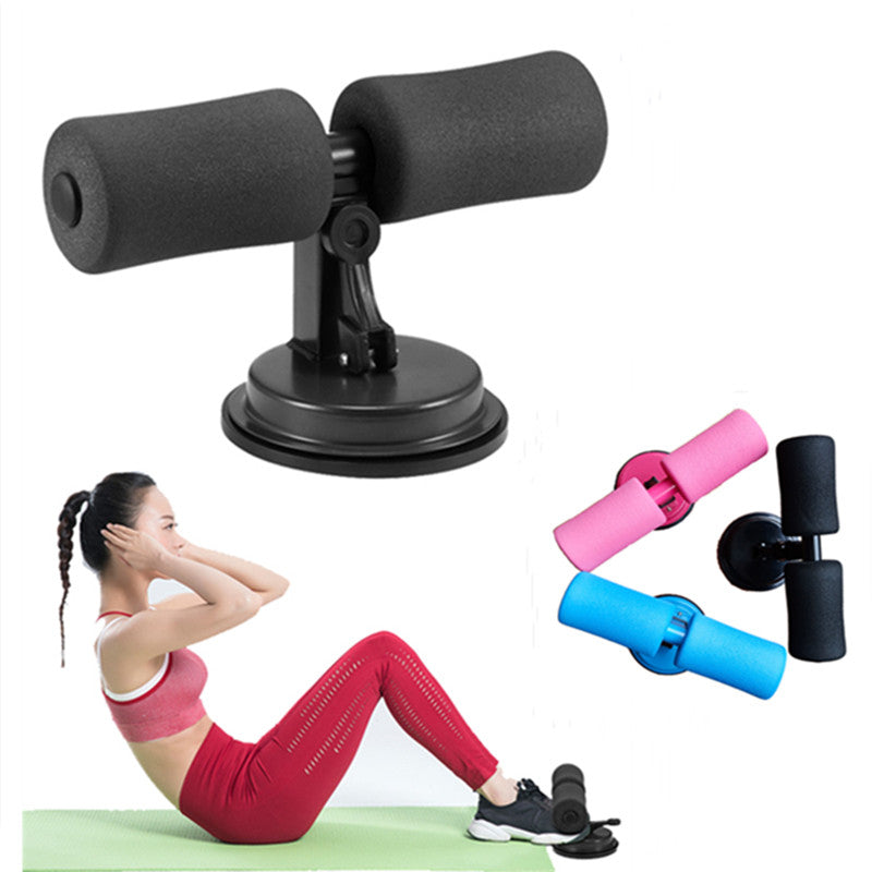 Suction Cup Sit-Up Bar Assistant – Adjustable Core Workout Foot Holder for Home Abdominal Exercises