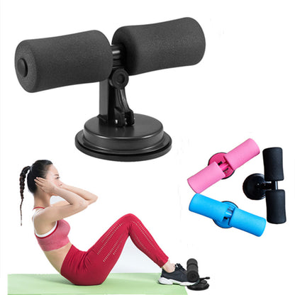 Suction Cup Sit-Up Bar Assistant – Adjustable Core Workout Foot Holder for Home Abdominal Exercises