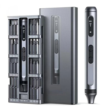 62-in-1 Electric Precision Screwdriver Set with 48 Bits | USB-C Rechargeable LED Mini Screwdriver for Phones, Laptops & Gaming Consoles