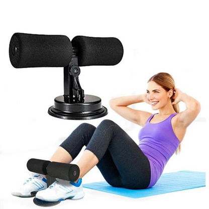 Suction Cup Sit-Up Bar Assistant – Adjustable Core Workout Foot Holder for Home Abdominal Exercises