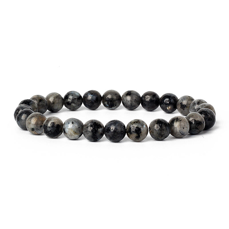 Natural Crystal Healing Bracelet Set – 8 mm Genuine Gemstone Beaded Energy Bracelets for Protection, Confidence & Good Luck