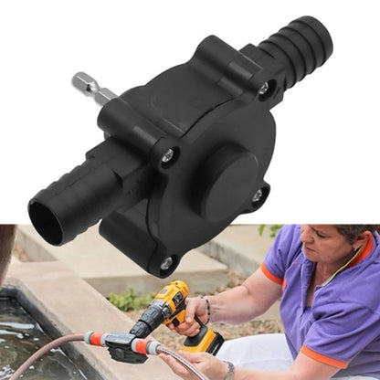 Portable Drill Pump Attachment – Self-Priming Water Transfer Pump for Electric Drills, Fluid Transfer Tool