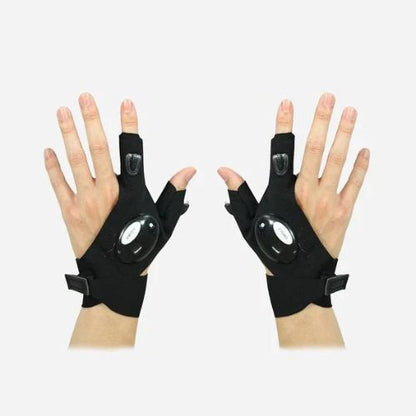 LED Flashlight Gloves – Hands-Free Finger Lights