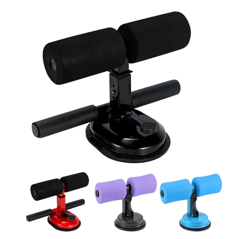 Suction Cup Sit-Up Bar Assistant – Adjustable Core Workout Foot Holder for Home Abdominal Exercises