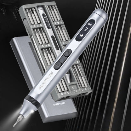 62-in-1 Electric Precision Screwdriver Set with 48 Bits | USB-C Rechargeable LED Mini Screwdriver for Phones, Laptops & Gaming Consoles