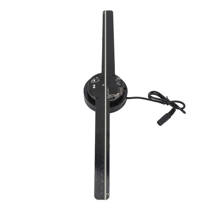 42 cm 3D Hologram Fan Projector – WiFi App-Controlled LED Holographic Display for Advertising, Parties & Decor