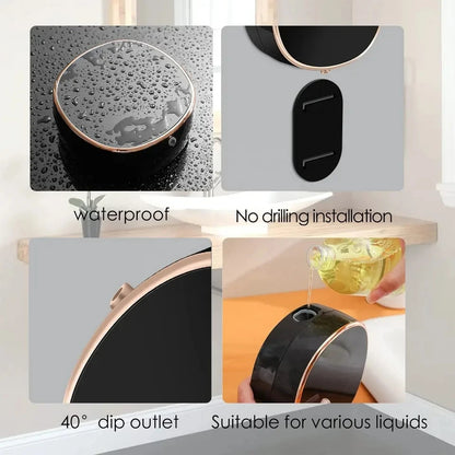 Touch-Free Automatic Foaming Soap Dispenser Wall Mount | Rechargeable with LED Display