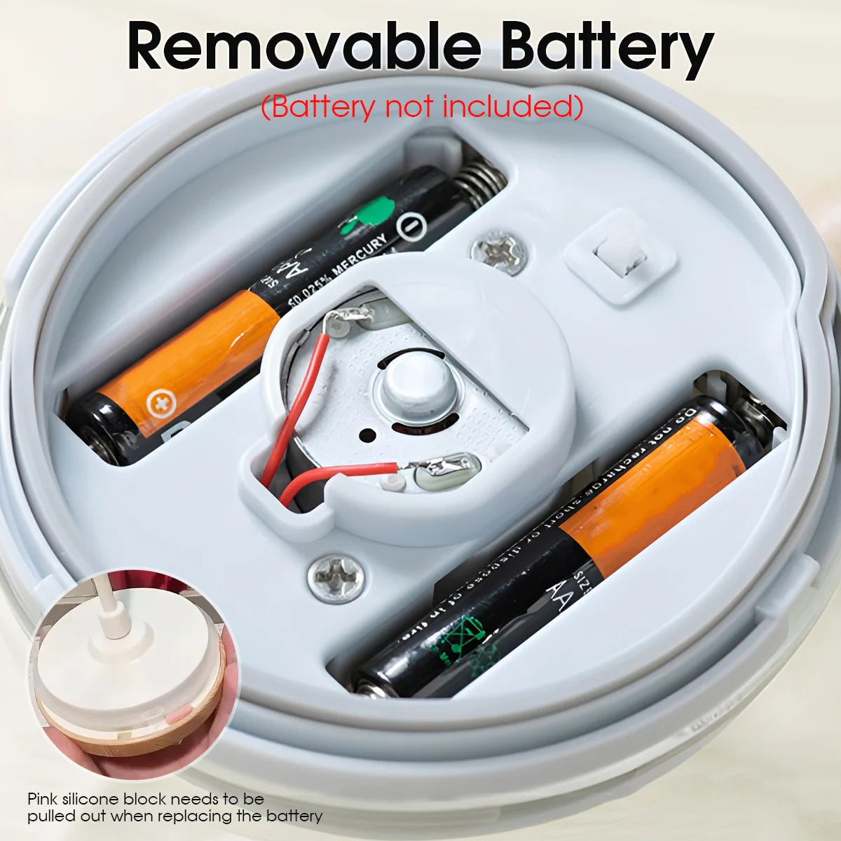 Self-Stirring Glass Coffee Mug 400 ml – Automatic Electric Mixing Cup with Wooden Handle