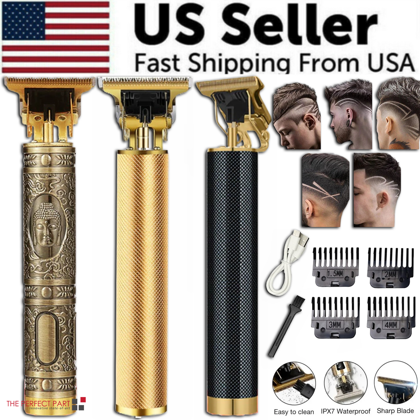 Professional Hair Clippers Trimmer