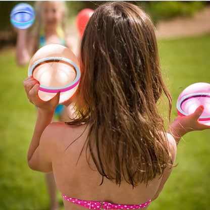 eusable Magnetic Water Splash Balls | Self-Sealing Silicone Water Bomb Toy for Pool & Beach Parties