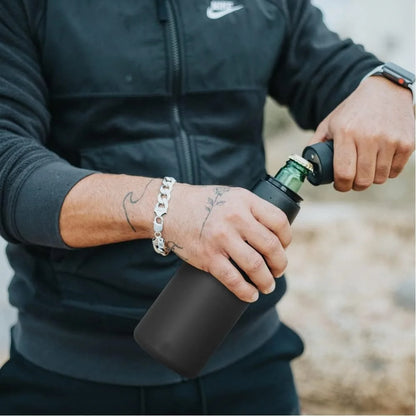 3-in-1 Stainless Steel Can Cooler 500 ml | Vacuum Insulated Beer & Bottle Holder | Keeps Drinks Cold 8 Hours