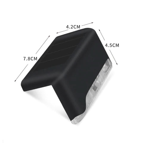 16-Pack Solar Deck Lights Outdoor Warm White – Waterproof Stair Step Lights Auto On/Off, Fence Patio Garden Pathway Lighting