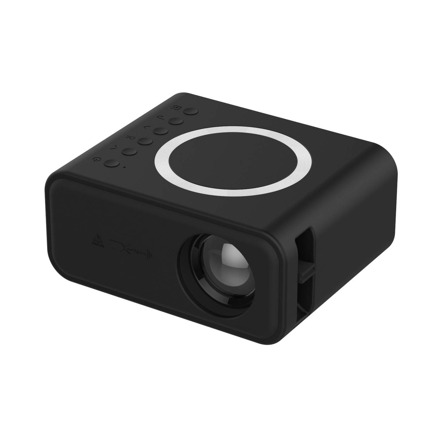 Mini LED Projector YT300 1080P Wireless | Power-Bank Powered Portable Home Cinema Projector for iPhone & Android