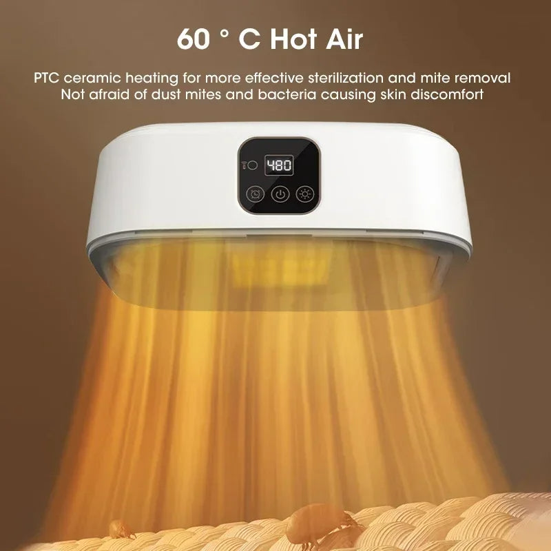 Portable Electric Clothes Dryer Foldable | Travel Mini Dryer with UV Light & Timer for Apartment & Camping