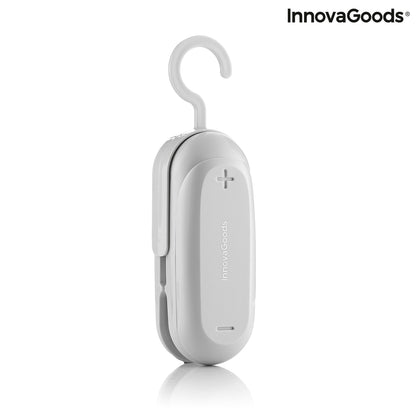 2-in-1 Mini Bag Sealer with Cutter & Magnet/Hook – Portable Heat Sealer for Plastic Bags – Kitchen Fresh-Keeping Gadget