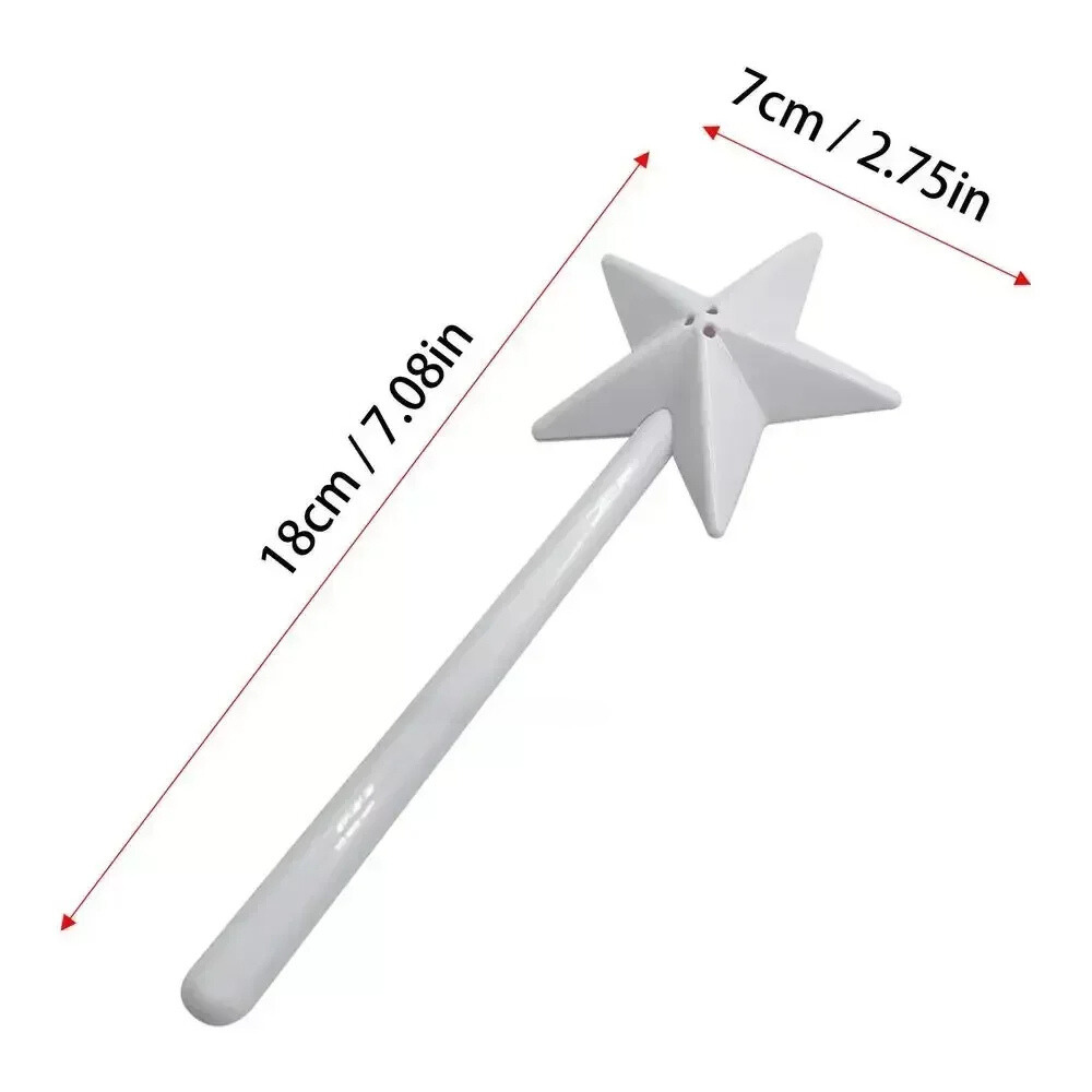 Magic Wand Salt & Pepper Shakers Set of 2 | Star Wand Spice Dispenser | Fun Kitchen Gift for Kids & Adults
