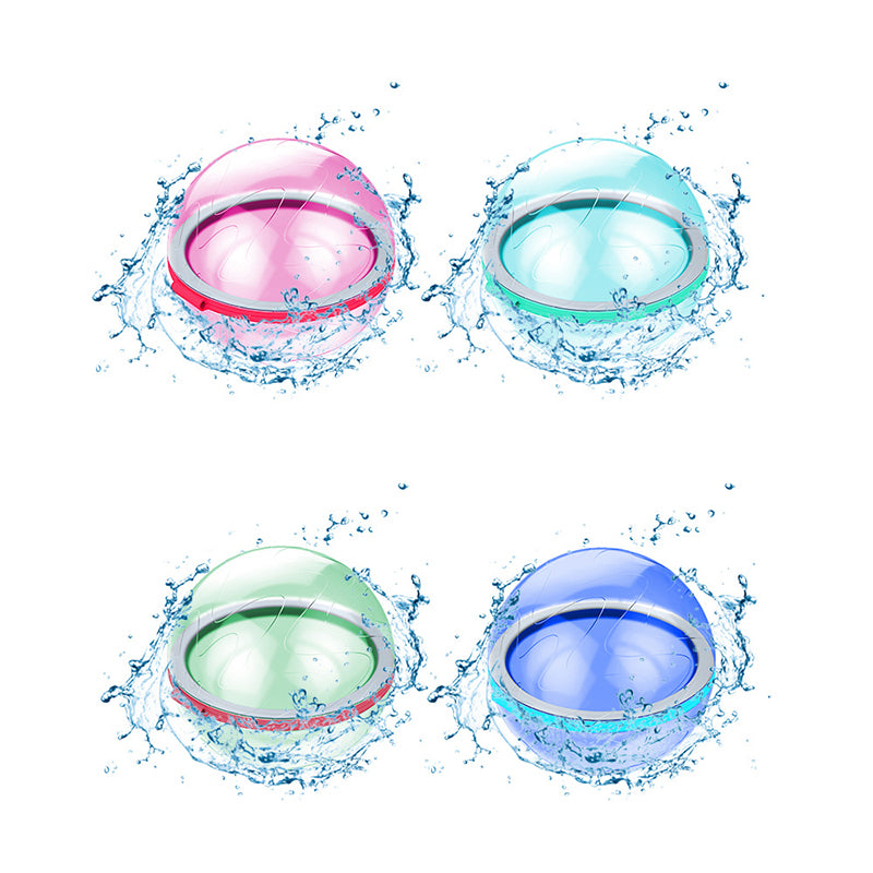 eusable Magnetic Water Splash Balls | Self-Sealing Silicone Water Bomb Toy for Pool & Beach Parties