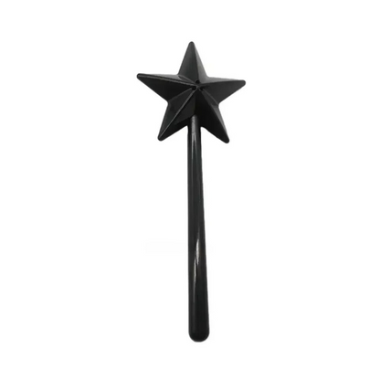 Magic Wand Salt & Pepper Shakers Set of 2 | Star Wand Spice Dispenser | Fun Kitchen Gift for Kids & Adults