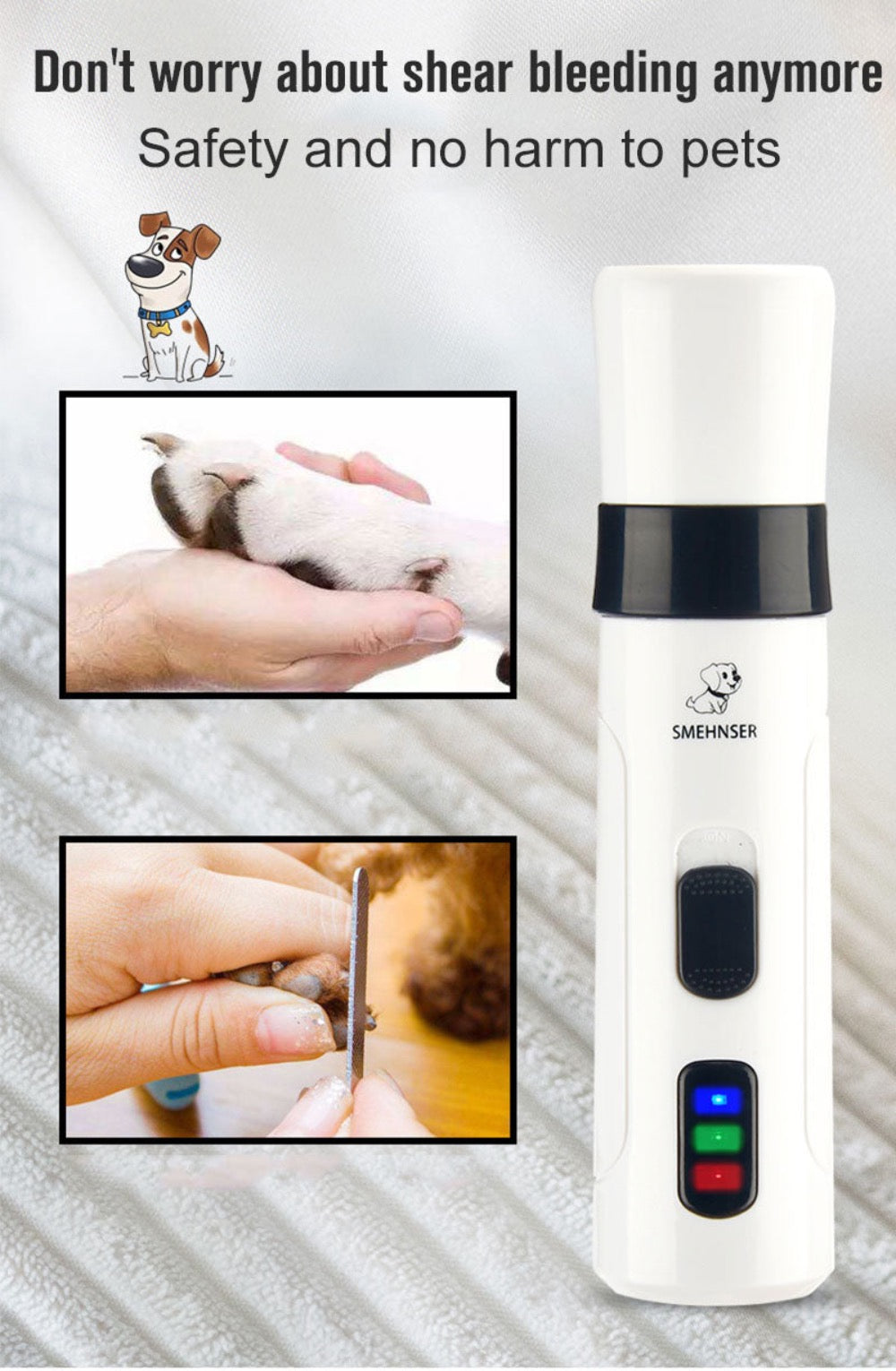 Cordless Pet Nail Grinder