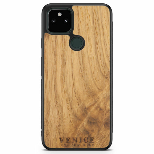 Venice Ancient Oak Wood iPhone Case – 500-Year-Old Historic Wood MagSafe Compatible Slim Protective Cover