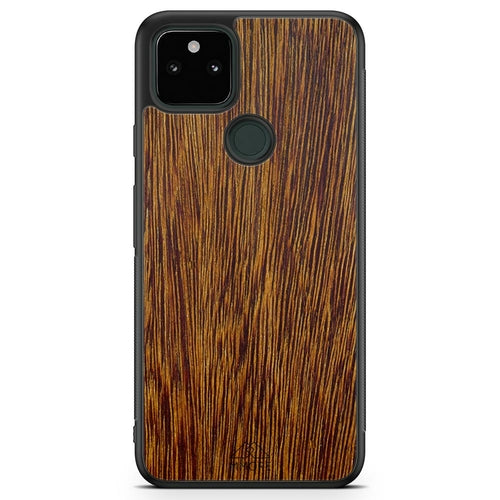 Sucupira Wood iPhone Case – Luxury South American Hardwood MagSafe Compatible Slim Protective Phone Cover