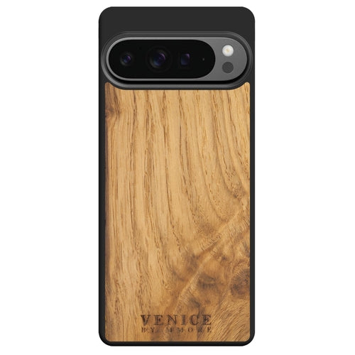Venice Ancient Oak Wood iPhone Case – 500-Year-Old Historic Wood MagSafe Compatible Slim Protective Cover