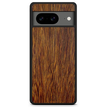 Sucupira Wood iPhone Case – Luxury South American Hardwood MagSafe Compatible Slim Protective Phone Cover
