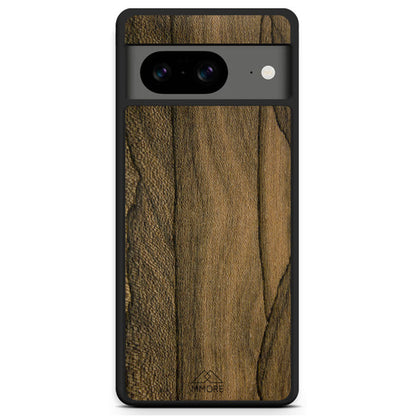 Ziricote Wood iPhone Case – Luxury Rare Wood MagSafe Compatible Slim Protective Phone Cover