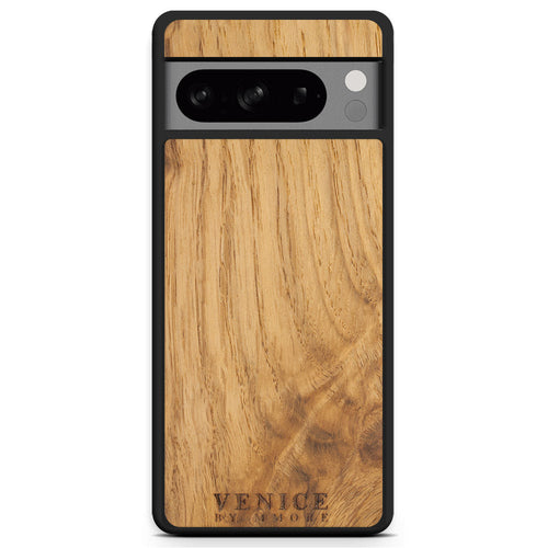 Venice Ancient Oak Wood iPhone Case – 500-Year-Old Historic Wood MagSafe Compatible Slim Protective Cover