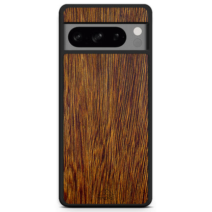 Sucupira Wood iPhone Case – Luxury South American Hardwood MagSafe Compatible Slim Protective Phone Cover