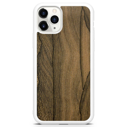 Ziricote Wood iPhone Case – Luxury Rare Wood MagSafe Compatible Slim Protective Phone Cover