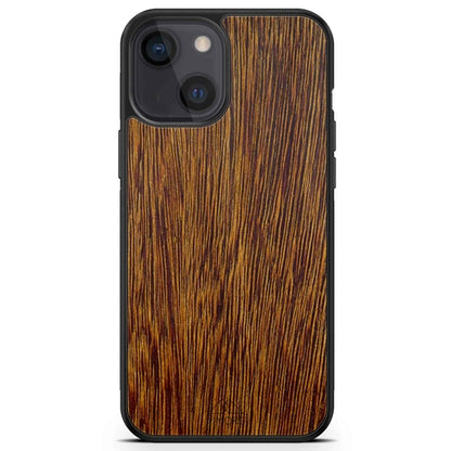 Sucupira Wood iPhone Case – Luxury South American Hardwood MagSafe Compatible Slim Protective Phone Cover