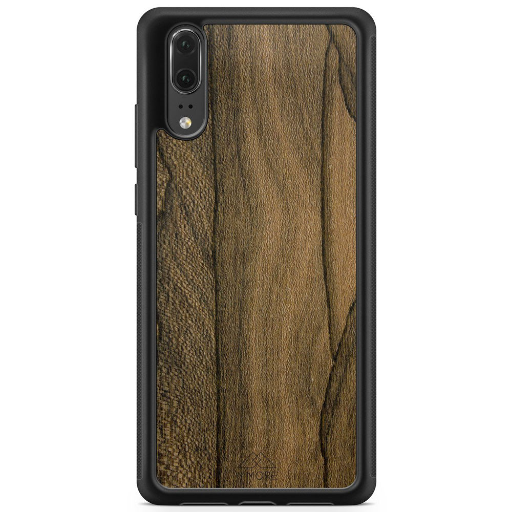 Ziricote Wood iPhone Case – Luxury Rare Wood MagSafe Compatible Slim Protective Phone Cover