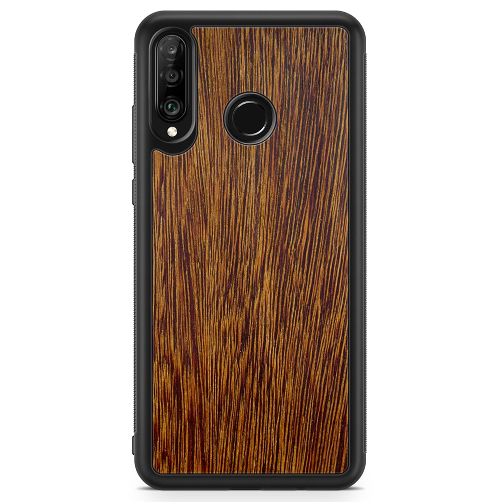 Sucupira Wood iPhone Case – Luxury South American Hardwood MagSafe Compatible Slim Protective Phone Cover