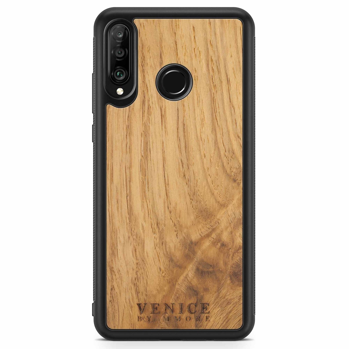 Venice Ancient Oak Wood iPhone Case – 500-Year-Old Historic Wood MagSafe Compatible Slim Protective Cover
