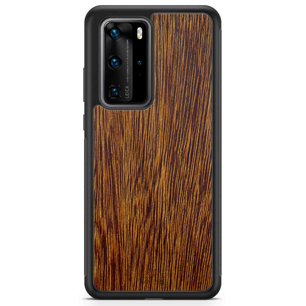 Sucupira Wood iPhone Case – Luxury South American Hardwood MagSafe Compatible Slim Protective Phone Cover
