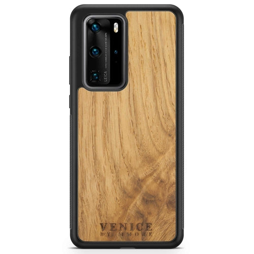 Venice Ancient Oak Wood iPhone Case – 500-Year-Old Historic Wood MagSafe Compatible Slim Protective Cover