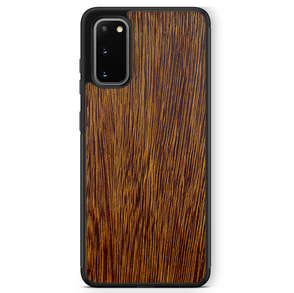 Sucupira Wood iPhone Case – Luxury South American Hardwood MagSafe Compatible Slim Protective Phone Cover